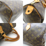 Louis Vuitton Speedy 35 Handbag PVC Coated Canvas Monogram