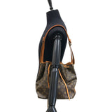 Louis Vuitton Monogram Petite Noe Drawstring Shoulder Bag Brown