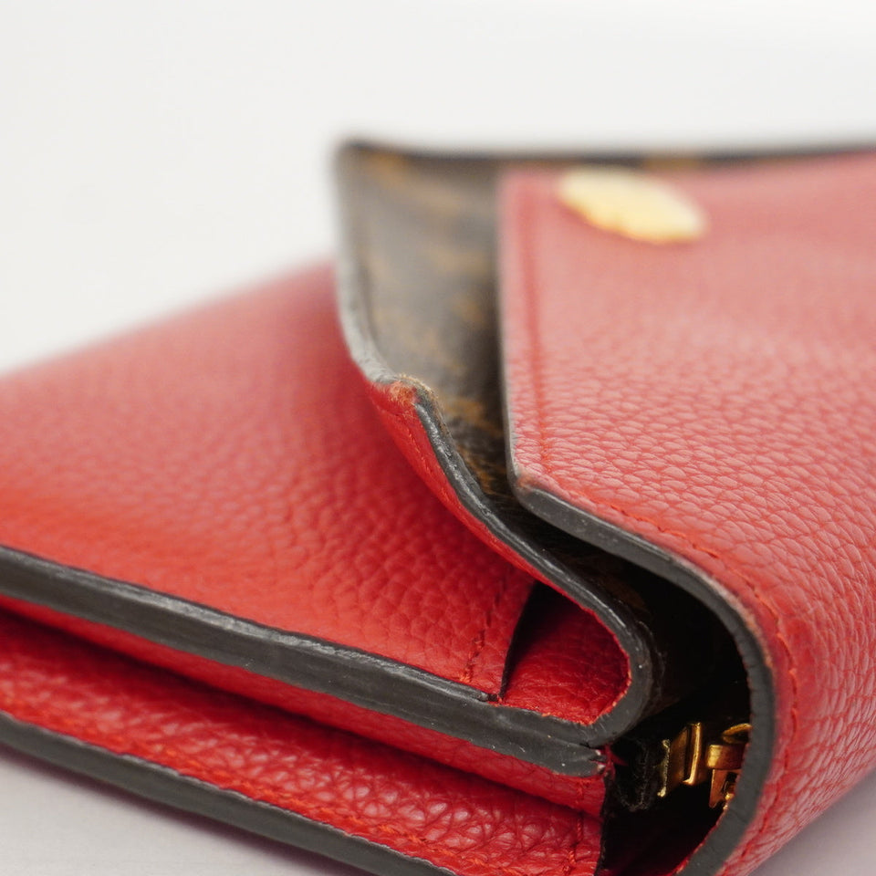 Louis Vuitton Bifold Long Wallet Monogram Portefeuille Double V