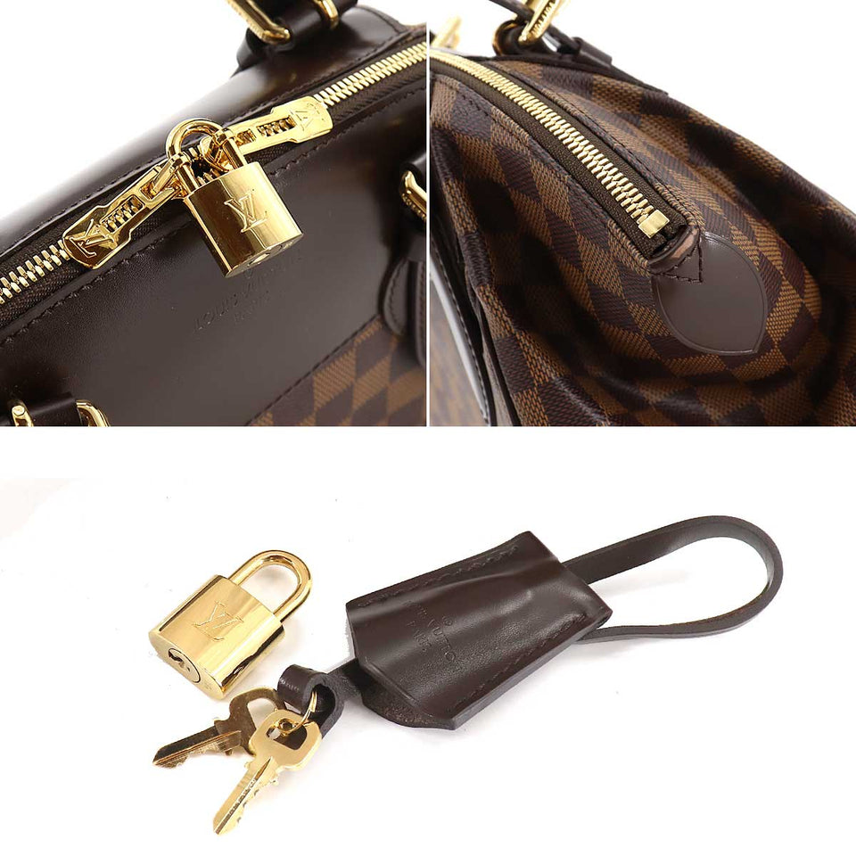 Louis Vuitton Damier Verona MM Shoulder Bag Ebene