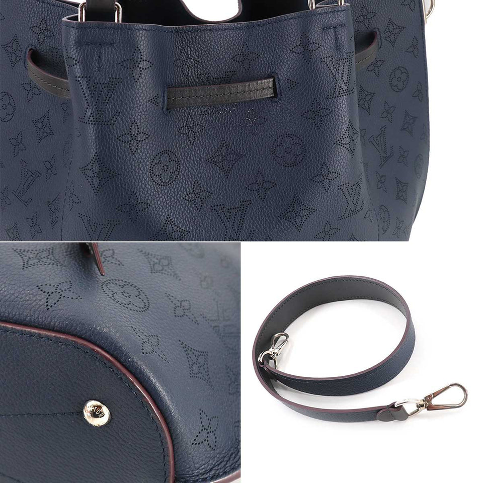 Louis Vuitton Mahina Girolatta 2 Way Tote Shoulder Bag Leather