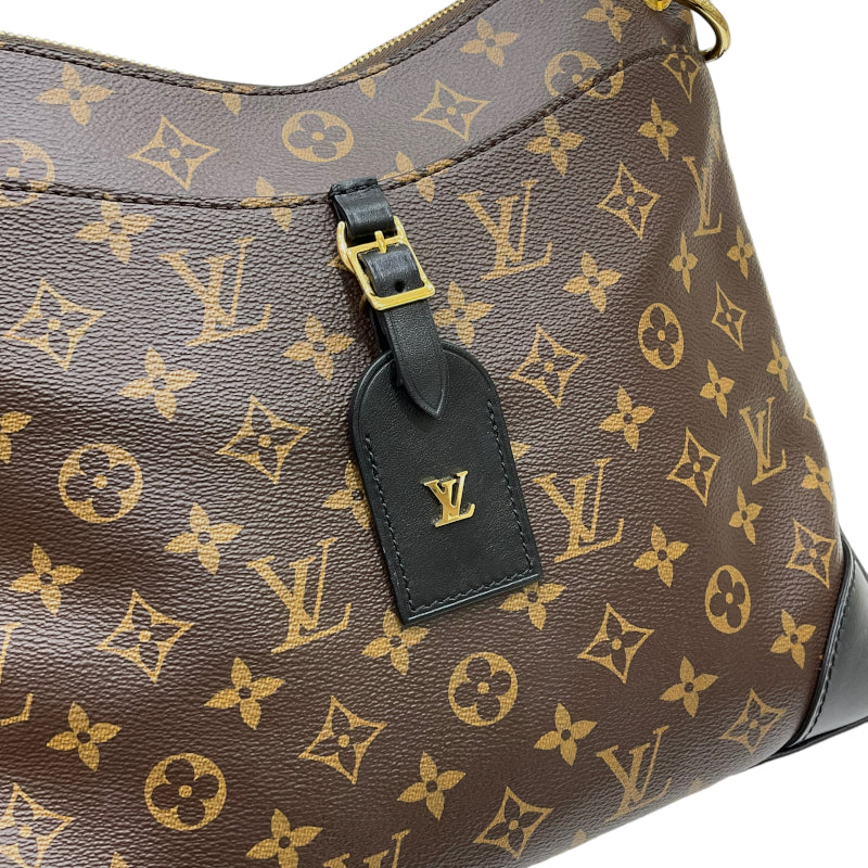 Louis Vuitton Odeon NM MM Brown Black Shoulder Bag