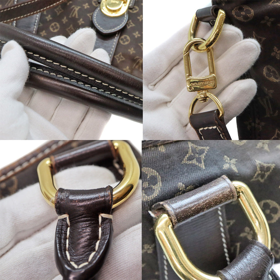 Louis Vuitton Ideal Elegy Monogram Shoulder Bag Brown