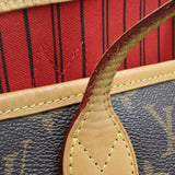 Louis Vuitton Neverfull MM Tote Bag Monogram Brown