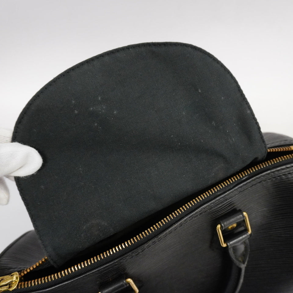 Louis Vuitton Handbag Epi Speedy 25 Noir