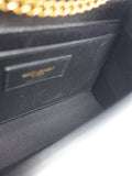 Saint Laurent- Paris Logo Kate Chain Shoulder Bag Black