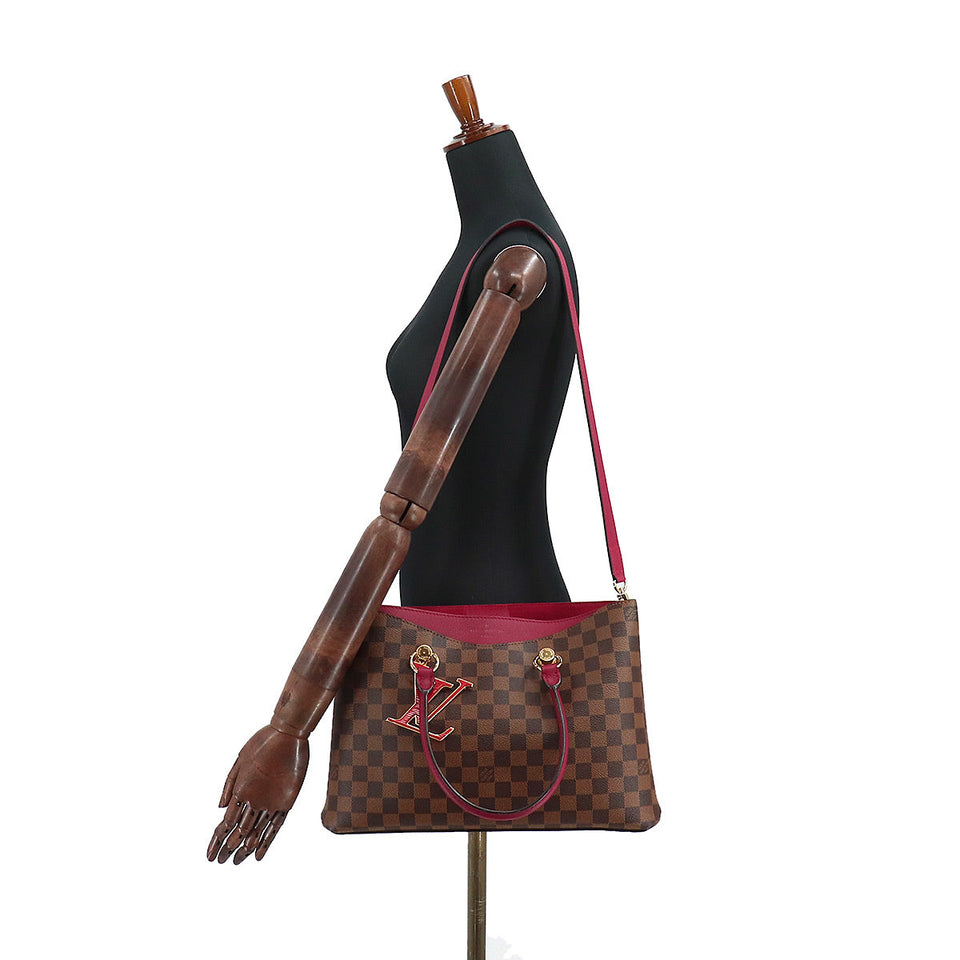 Louis Vuitton Damier Lv Riverside Shoulder Bag Ebene Redouin