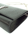 Saint Laurent- Classic Kate Satchel Chain Shoulder Bag Black