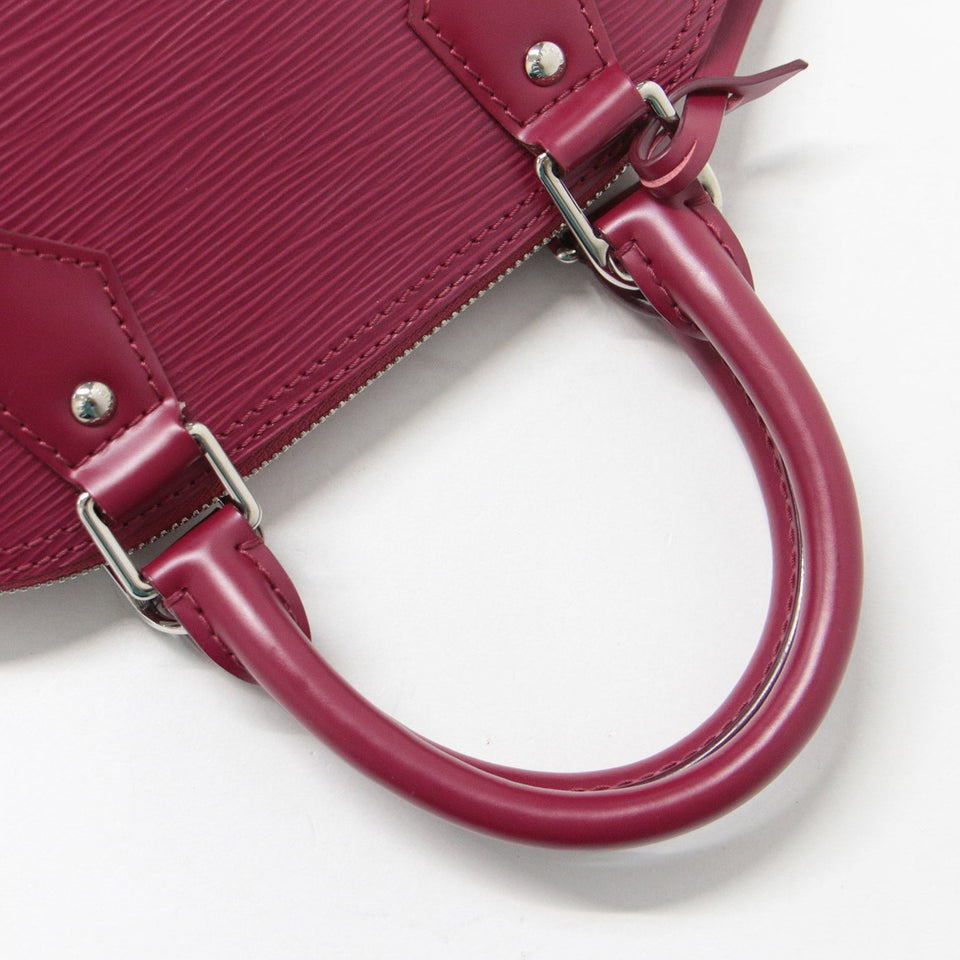 Louis Vuitton Shoulder Bag Fuchsia Alma BB Epi Red