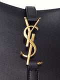 Saint Laurent- Paris Hobo Bag Semi-Shoulder Bag Black