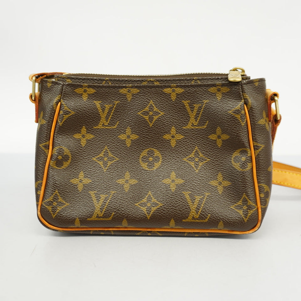 Louis Vuitton Monogram Viva Cite PM Shoulder Bag Brown