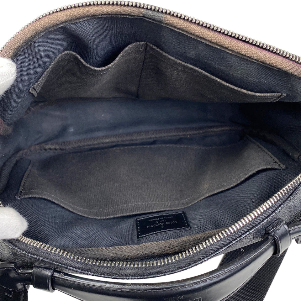 Louis Vuitton Ambrel Waist Bag Body Bag Damier Graphite Black
