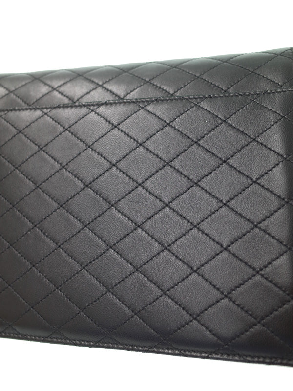 Saint Laurent- Paris Satchel Gabby Shoulder Bag Black