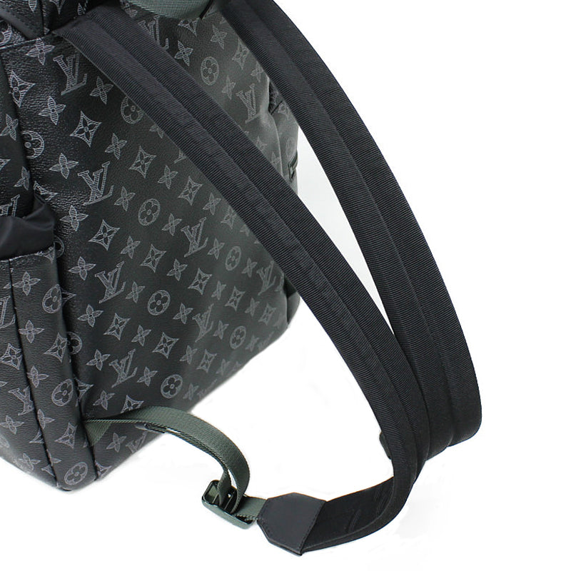 Louis Vuitton Monogram Eclipse Discovery Rucksack Daypack Backpack Black