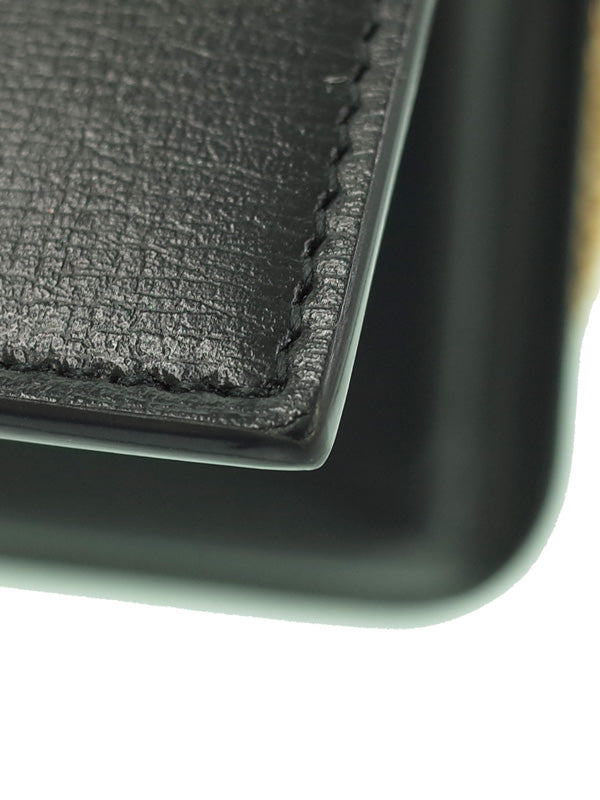 Saint Laurent- Paris Cassandra Phone Holder Smartphone Pouch Black