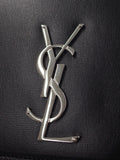 Saint Laurent- Sunset Large Chain Shoulder Bag Black