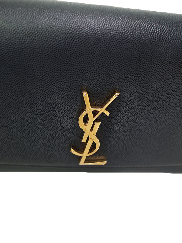 Saint Laurent- Paris Classic Kate Satchel Chain Shoulder Bag Black
