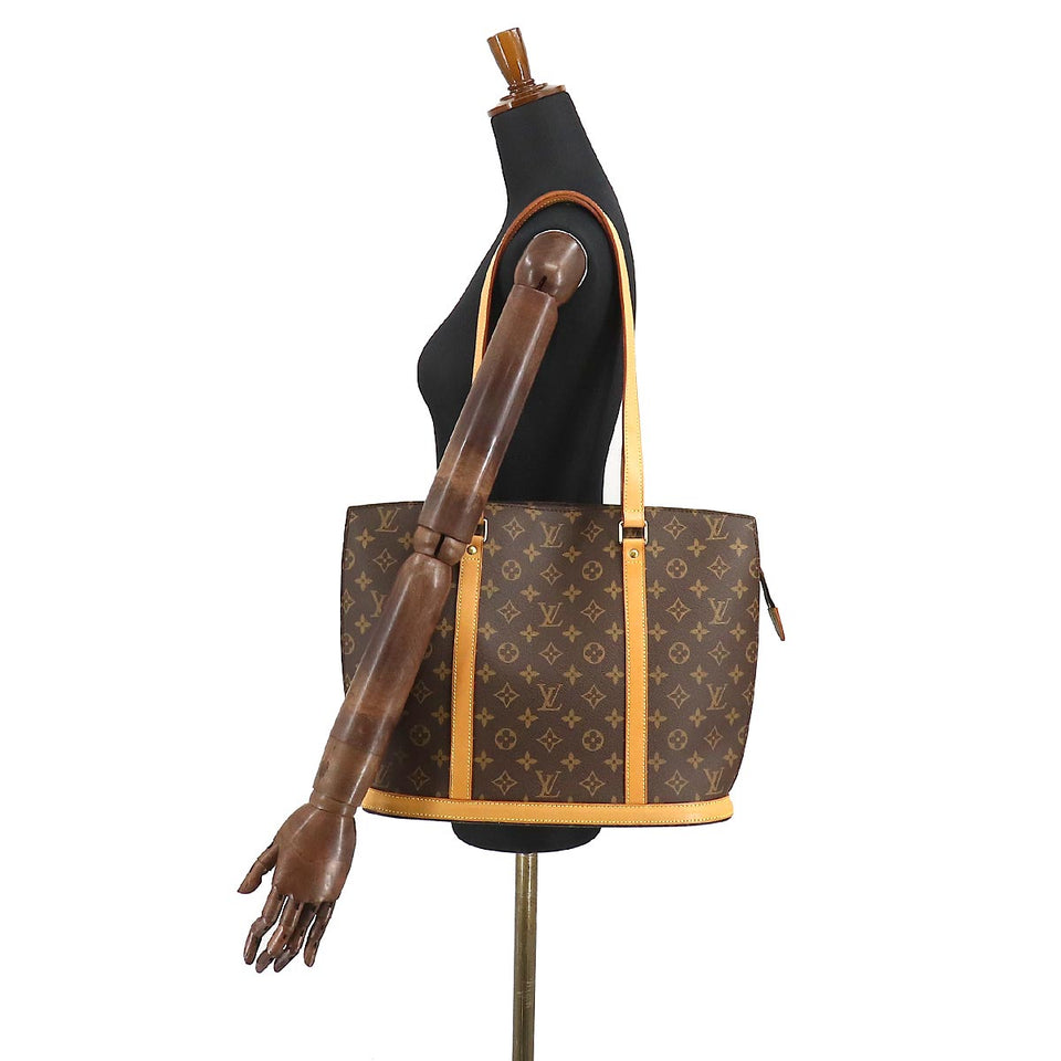 Louis Vuitton Monogram Babylon Shoulder Bag Brown