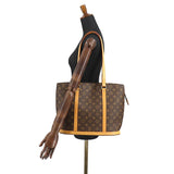 Louis Vuitton Monogram Babylon Shoulder Bag Brown