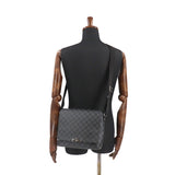 Louis Vuitton Damier Graphite District PM NV2 Shoulder Bag Black