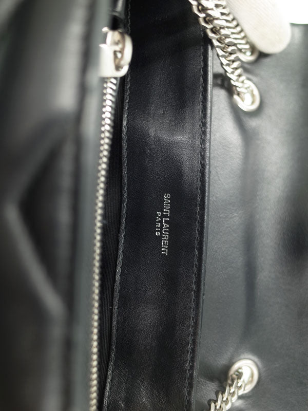Saint Laurent- Paris Monogram Loulou Small Bag Black