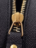Saint Laurent- Paris Vinyl Chain Shoulder Bag Black