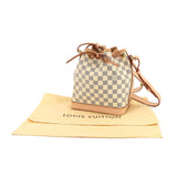 Louis Vuitton Damier Azur Noe BB Shoulder Bag Gold Hardware