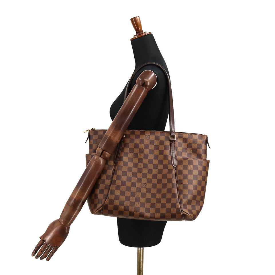 Louis Vuitton Damier Totally MM Tote Bag Ebene