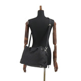 Louis Vuitton Mahina Bell Shoulder Bag Leather Noir Black