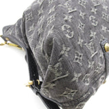 Louis Vuitton Neo Cabby GM Shoulder Bag Denim Monogram Black