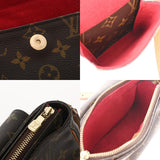 Louis Vuitton Monogram Viva Cite PM Shoulder Bag Brown
