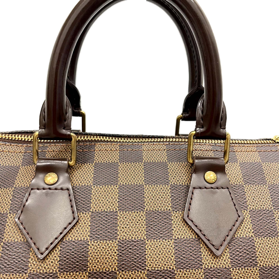 Louis Vuitton Speedy 25 Handbag Damier Ebene