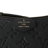 Louis Vuitton Easy Pouch Chain Shoulder Bag Monogram Implant Noir