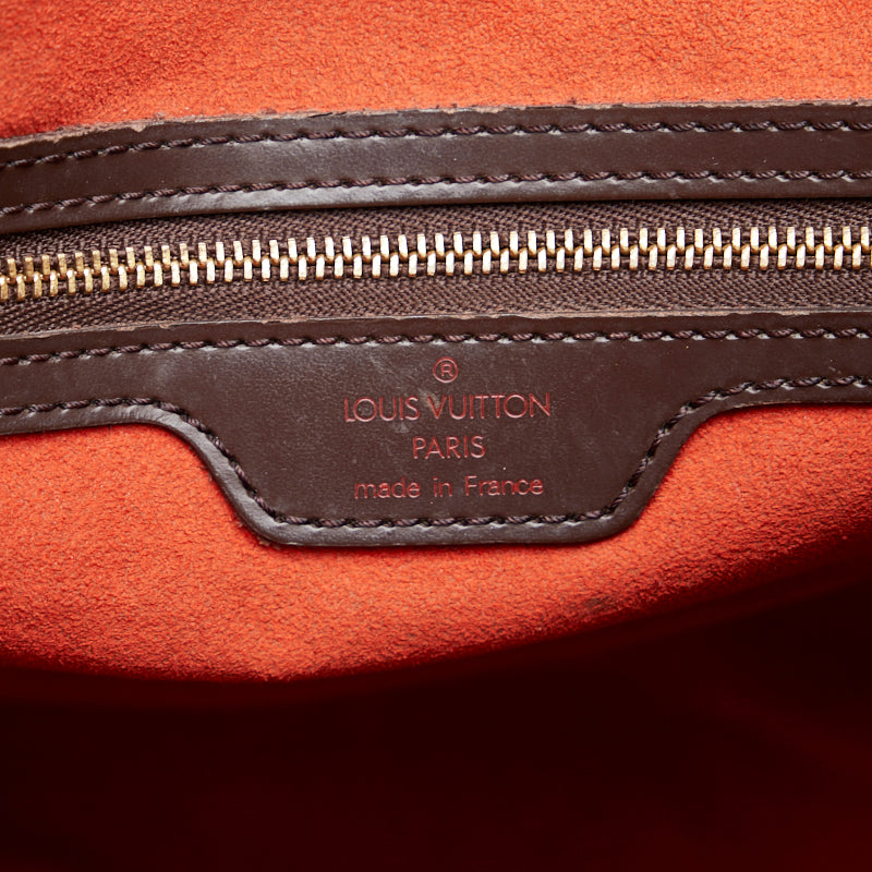 Louis Vuitton Damier Handbag Tote Bag Brown