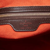 Louis Vuitton Damier Handbag Tote Bag Brown