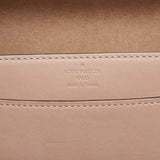 Louis Vuitton Pochette GM Chain Shoulder Bag Nude Beige Pink