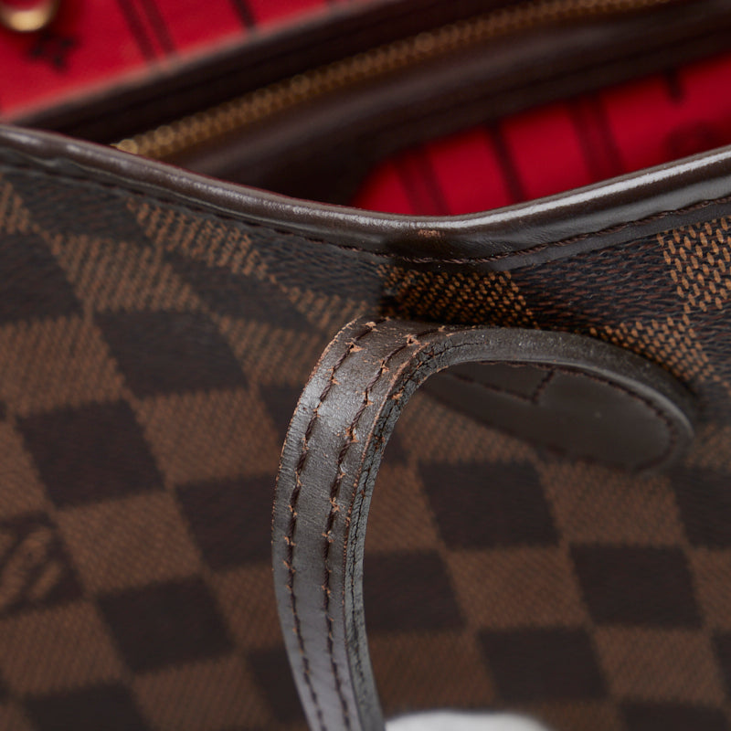 Louis Vuitton Damier Neverfull MM Shoulder Bag Tote Bag Brown