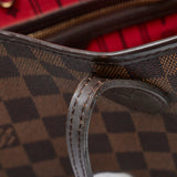Louis Vuitton Damier Neverfull MM Shoulder Bag Tote Bag Brown
