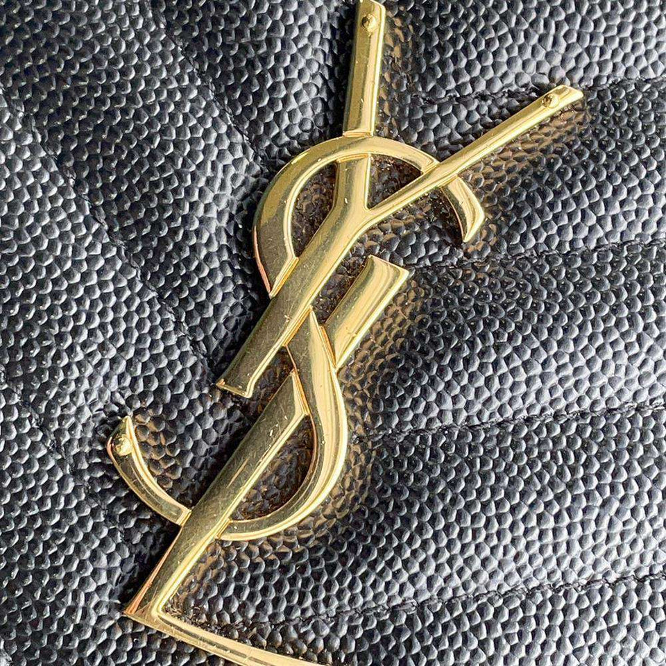 Saint Laurent- Paris Chain Wallet Monogram Crossbody Saint Laurent Black
