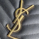 Saint Laurent- Paris Chain Wallet Monogram Crossbody Saint Laurent Black