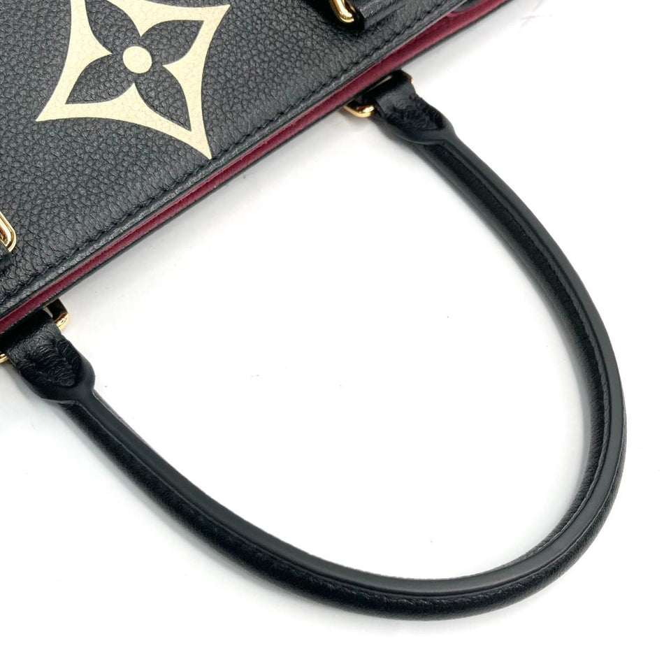Louis Vuitton  OnTheGo MM Amplant Noir Shoulder Monogram Black
