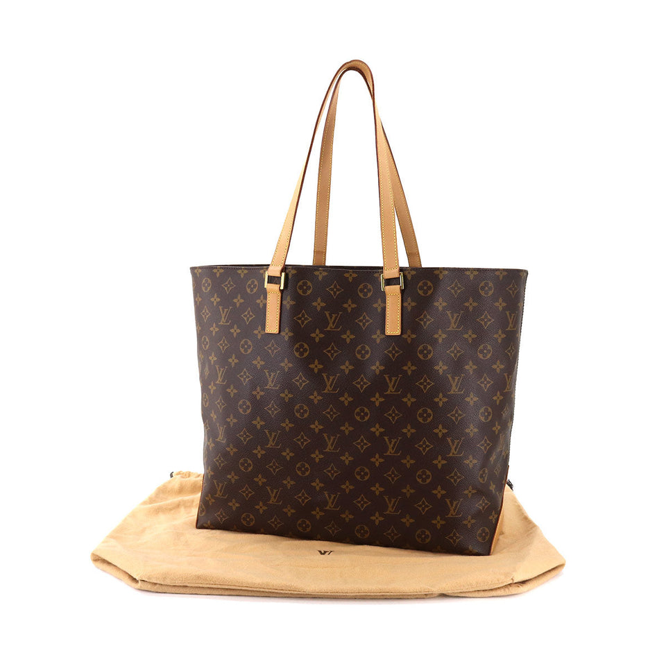 Louis Vuitton Monogram Cover Alto Tote Bag Brown Gold Hardware