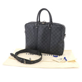 Louis Vuitton Damier Graphite PDV PM Shoulder Bag Black