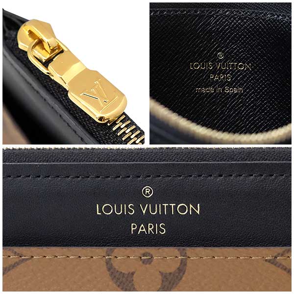 Louis Vuitton Slim Purse Monogram Reverse Wallet