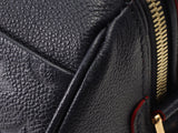 Louis Vuitton Speedy Bandouliere 25 Monogram Implant Marine Rouge