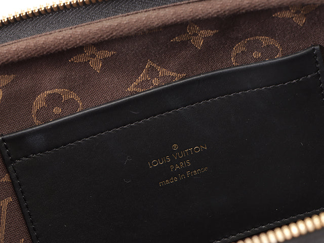 Louis Vuitton Utility Crossbody Leather Black