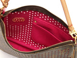 Louis Vuitton Pochette Accessoire Monogram Perfo Fuchsia