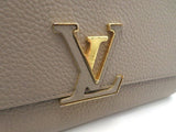 Louis Vuitton Long Wallet Portefeuille Capucines Taurillon Galle