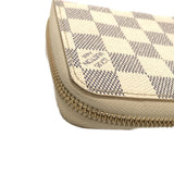 Louis Vuitton Zippy Wallet Long Wallet Azure Damier Canvas