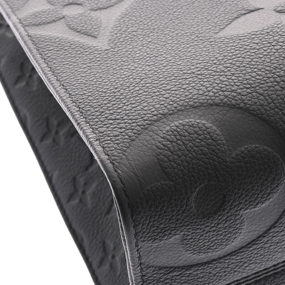 Louis Vuitton Monogram Emplant On The Go MM Noir Tote Bag